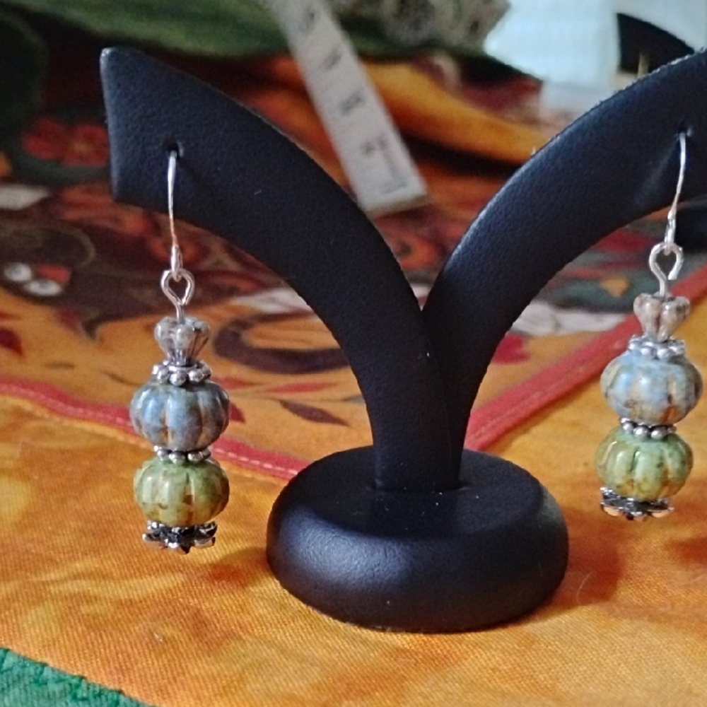 🎃Hand Crafted Pumpkin Earrings🎃
